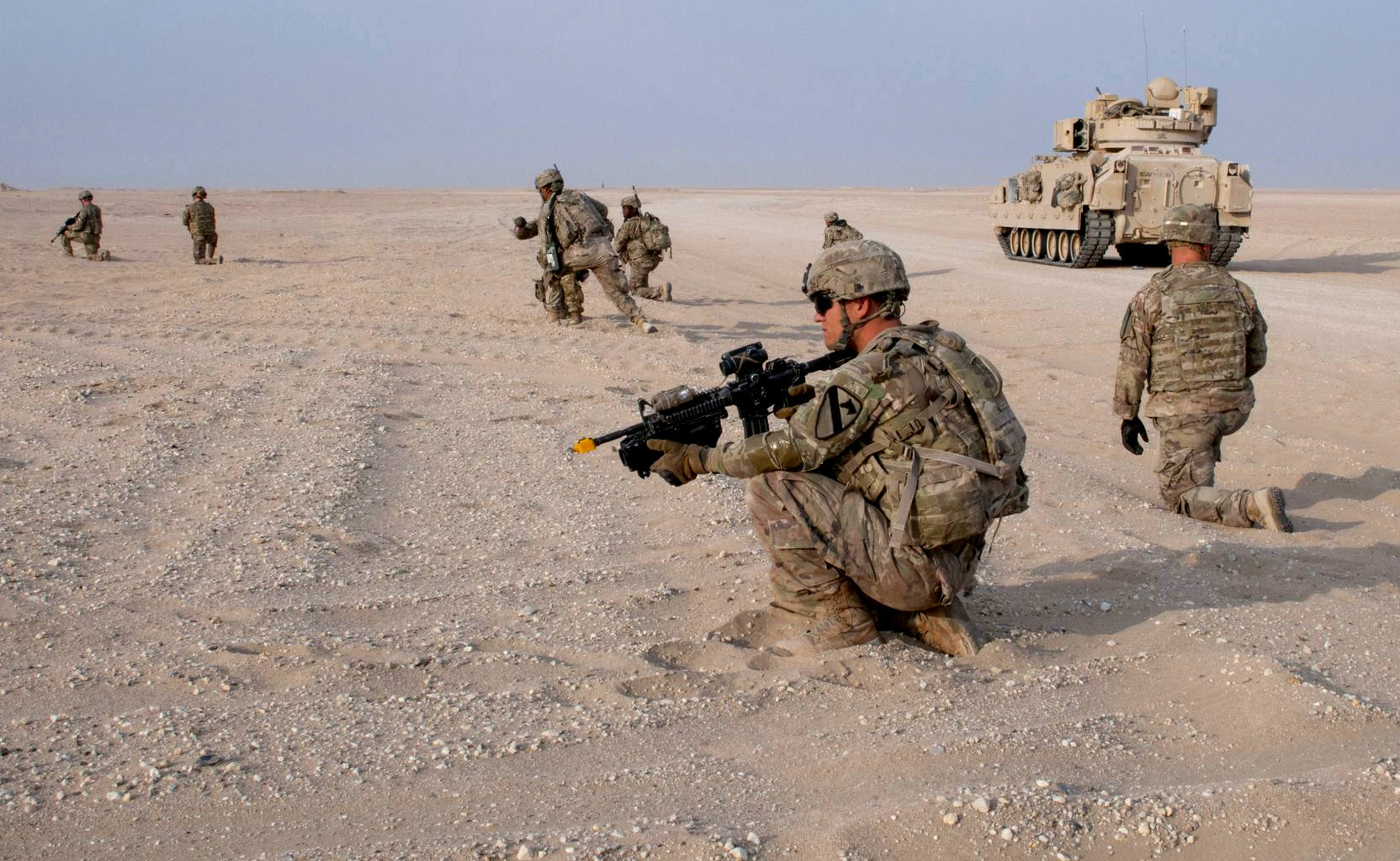 US army soldiers at risk