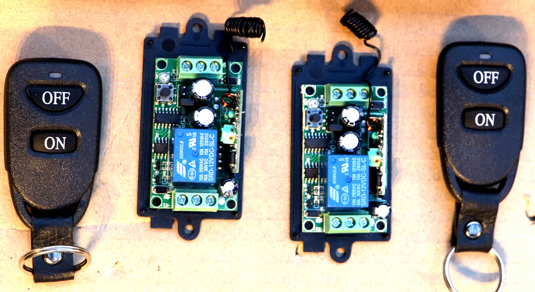 Small radio kill switches, to isolate lithium batteries