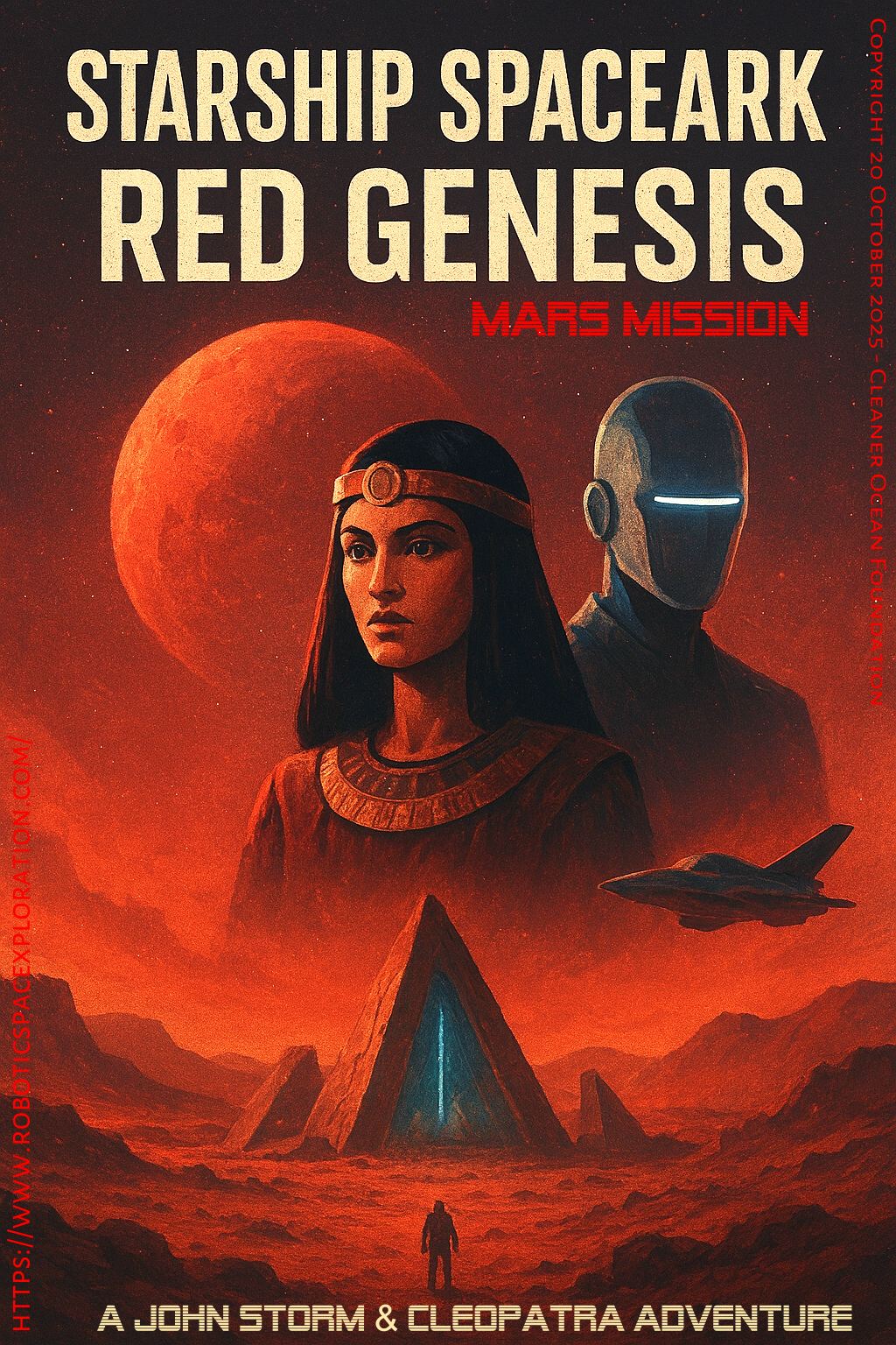 The Martian Accord - NASA and Meloni sign a tense agreement. Storm is given command of the Swann II, a heavily upgraded vessel with deep-space capabilities. HAL is now semi-sentient, evolved from lunar mission data. Cleopatra, Meloni’s enigmatic advisor and Egyptologist, joins the crew—her presence both strategic and personal.